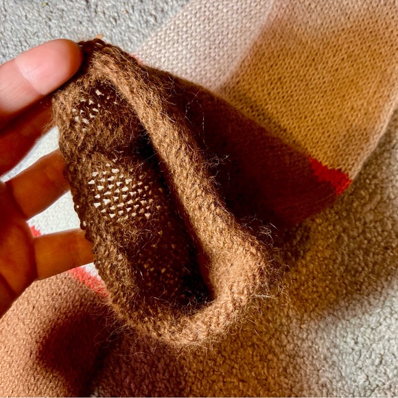 Scarf Bundle: Handmade/Unknown Super Soft Skinny & Merona 100% Acrylic Wide - Picture 4 of 9